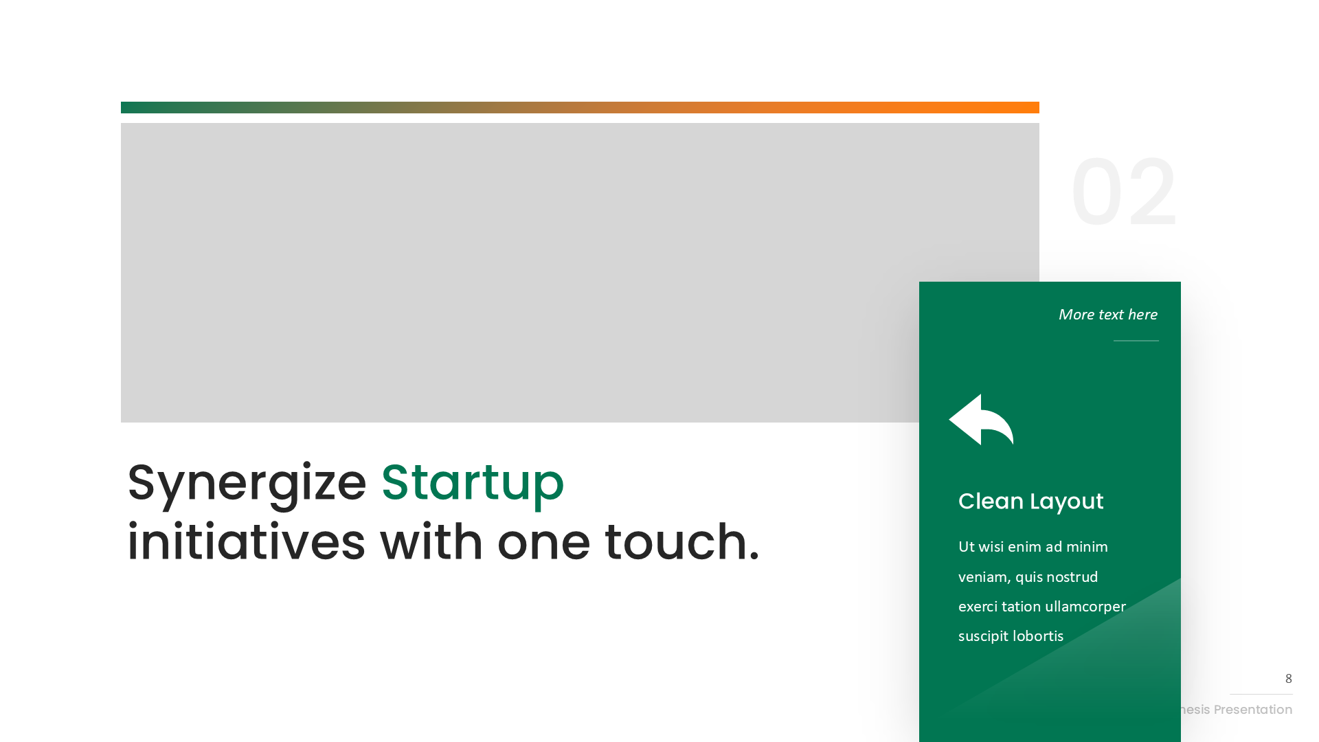 Startup V1 Light slide 8